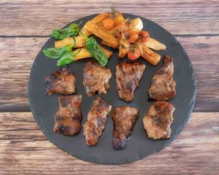 Lagarto Ibérico A La Brasa