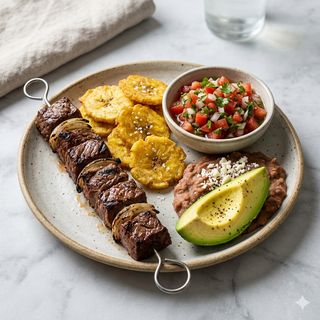 Pincho Con Tajadas