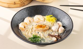Shiro Ramen (with Shrimp)