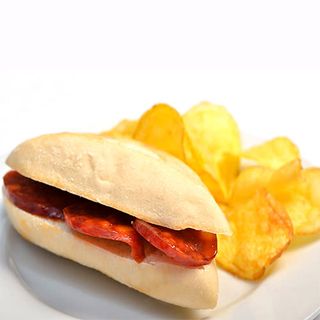 Montadito De Chorizo Y Roque