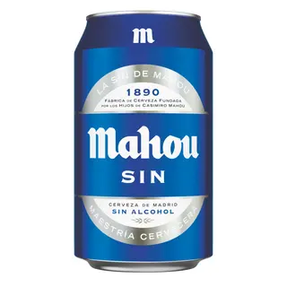 Cerveza Sin Alcohol Mahou lata