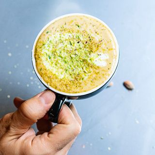 Cafe pistacho y chocolate