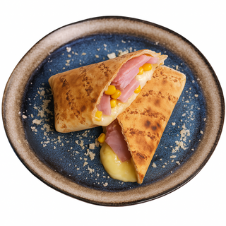 Тортилья з шинкою та кукурудзою