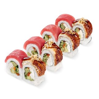 Philadelphia Delux z tuńczykiem i węgorzem