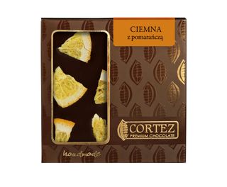 CZEKOLADA CIEMNA Z POMARAŃCZĄ 85G