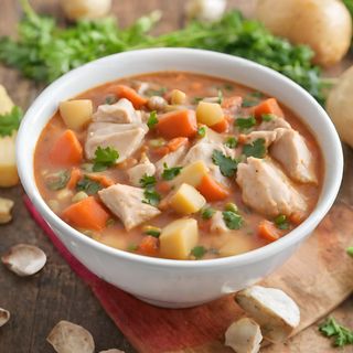 Chicken Stew and Ugali