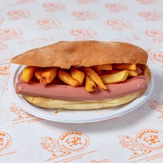 Panino wurstel Aia e patatine