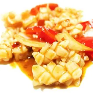 Calamari in salsa piccante