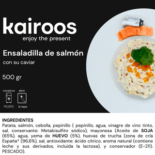 Ensaladilla de salmón (500 gr)