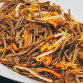 163. Spaghetti soba con verdure