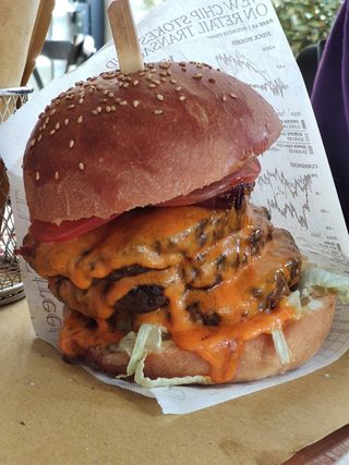 Triple Cheeseburger