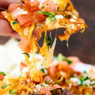 NACHOS DE POLLO AL CHIPOTLE