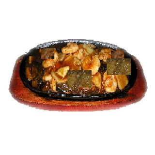 A3. Gambas Con Ternera a La Plancha