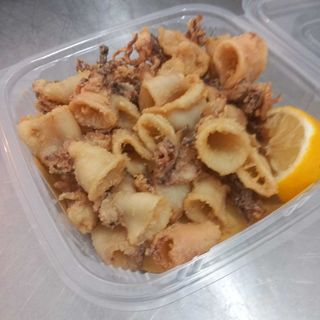 Frittura di calamari e gamberi 