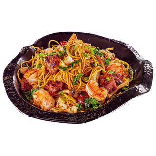 ЯЙЧНИ НУДЛИ С ТЕЛЕШКО БЛЕК АНГЪС И СКАРИДИ