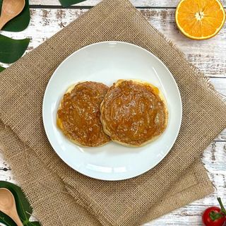 Pancakes con Peanut Butter e Marmellata di Albicocca - 445 kcal