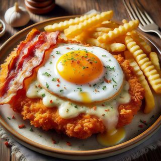 Milanesa Bacon y Huevo