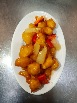 85. Maiale in salsa agrodolce