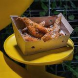 Alitas Lemon Pepper x4 con nata agria