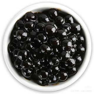 una porzione di tapioca