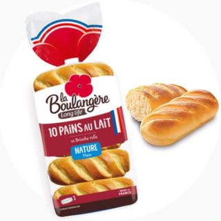 Pain Au Lait Natx10 350G Boulangere