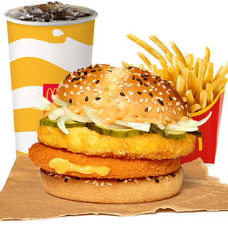 MENIU VEGGIE BURGER MARE