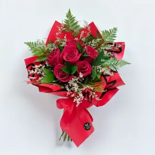 Bouquet "Coração Apaixonado" 6 Rosas