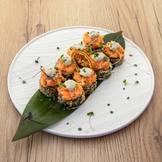 Doble Salmón Tempurizado (8 Pzs.)