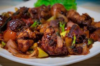 Porc devilled