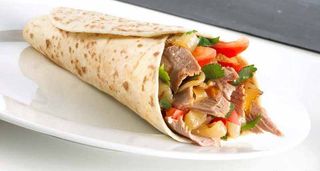 Rollo greckie z kurczakiem