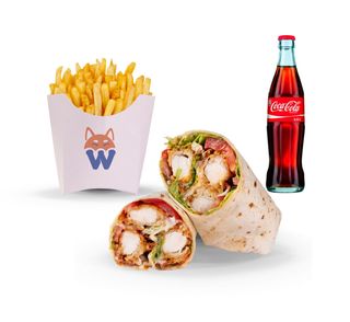 Menù Combo Welly Bacon Wrap