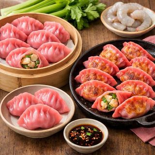 Gyozas De Gamba Y Alga (6piezas)