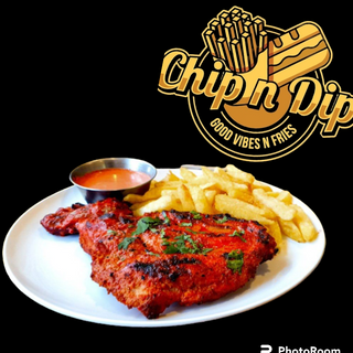 Crazy chicken on go + juice