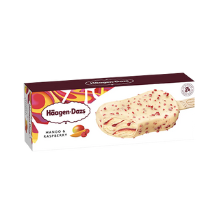 Морозиво HAAGEN DAZS манго/малина 70г