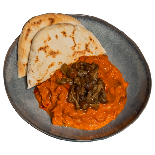 ZACUSCA CU VINETE SI GHEBE SERVITA LANGA PITA COAPTA 300/80 g