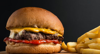 Cheese burger doppio