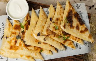 Гёзлеме с сыром