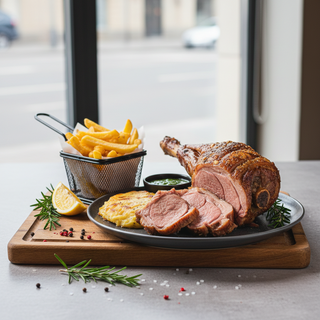 Ciolan de miel cu cartofi la alegere