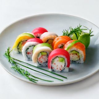 114. Rainbow Spicy Crab Mix