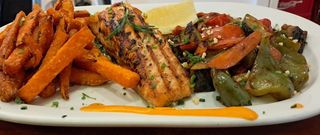 Salmón a la plancha