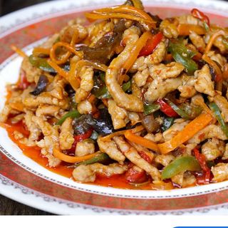 71. Cerdo Con Salsa Picante