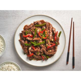 Beef in black pepper sauce