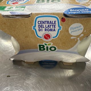 Yogurt centrale vetro bianco