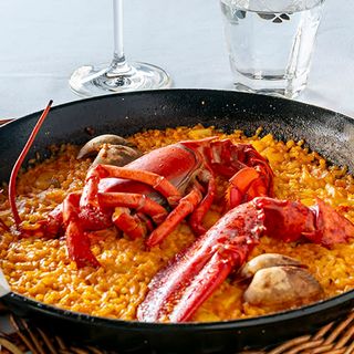 Arroz con bogavante.