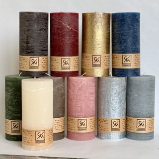 Świeca walec średnia