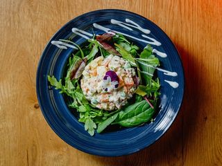 Салат Олів’є з копченою свининою (230g)