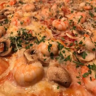 Pizza De Langostinos (33 Cm.)