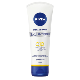 Crema Para Manos Secas Nivea Q10 Plus Antiedad Tubo 100 Ml