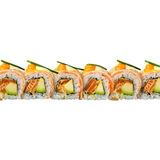 ТРОПИКАЛ САЛМОН РОЛ  8 бр.