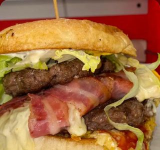 Menù double cheeseburger